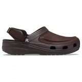 Saboți Crocs Classic Yukon Vista II Clog Maro - Espresso