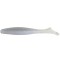 Shad Hide Up Stagger Original 3.5&quot;, 117 Albino White, 9cm, 8buc/pac