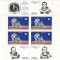 Romania, LP 758a/1971, Apollo 14, in bloc de 4, MNH