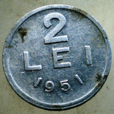 1.869 ROMANIA RPR 2 LEI 1951
