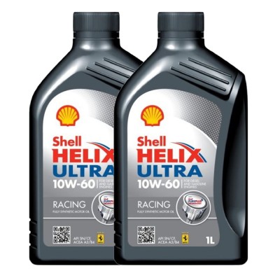Pachet 2 litri Ulei Shell Ultra Racing 10W60 foto