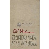 Scrisori fara adresa. Arta si viata sociala - 1957 - G. V. Plehanov (XE71)