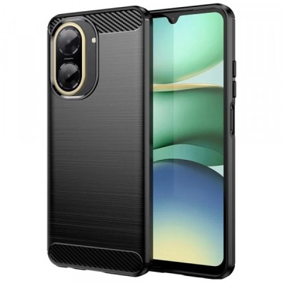 Husa pentru Xiaomi Redmi A5 4G (Standard), Techsuit, Carbon, Neagra foto