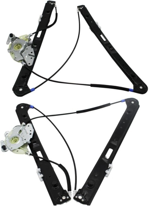 Set Macara Geam pentru BMW E46 1998-2005, Dreapta si Stanga Fata - CN