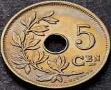 Cumpara ieftin Moneda istorica 5 CENTIMES - BELGIA, anul 1925 *cod 3559 = BELGIE