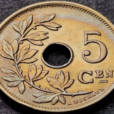 Moneda istorica 5 CENTIMES - BELGIA, anul 1925 *cod 3559 = BELGIE