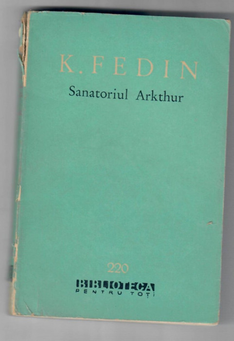 Sanatoriul Arkthur, K. Fedin