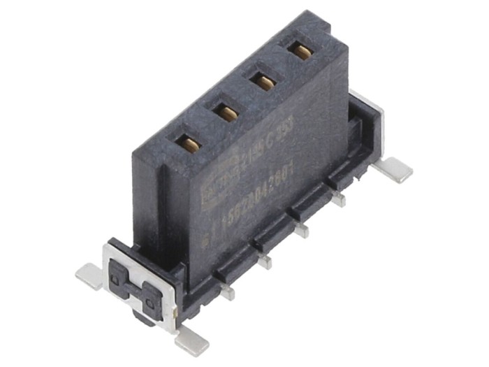 Conector PCB-PCB 4 pini, 2,54mm