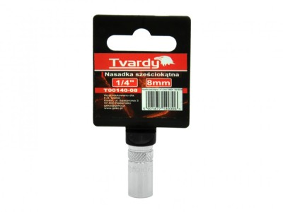 Tubulara hexagonala 1/4&amp;quot; 8mm, Tvardy T00140-08 foto