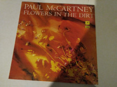 *Paul McCartney - Flowers in the dirt, disc placa vinil vinyl foto