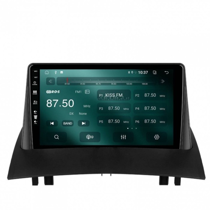 Navigatie Renault Megane 2 (2002-2009) 2GB RAM Android 13 GPS Wi-FI Carplay Android Auto USB Bluetooth Radio Waze Touchscreen 9 inch