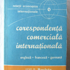 "CORESPONDENTA COMERCIALA INTERNATIONALA - Engleza, Franceza, Germana", 1980