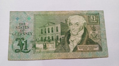 Guernsey -1 Pound ND foto