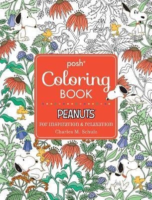 Posh Adult Coloring Book: Peanuts for Inspiration &amp;amp; Relaxation foto