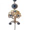 Amuleta Feng Shui pentru protectie si noroc, Copacului Vietii cu Ochiul lui Horus, Argintiu, 21 cm, BFL071