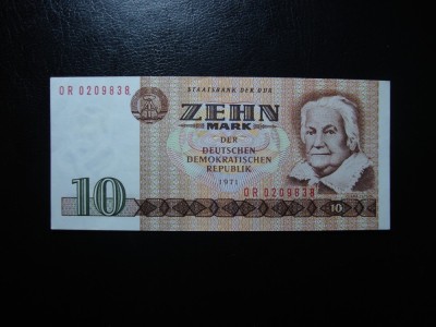 GERMANIA DEMOCRATA 10 MARCI 1971 EXCELENTA foto