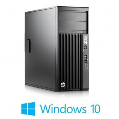 Workstation HP Z230 Tower, Quad Core i5-4570, 120GB SSD, Win 10 Home foto