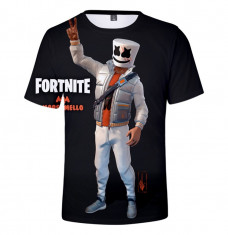 Tricou copii Fortnite, colorat, poliester, model 16, marimi 120, 130, 140, 150 foto