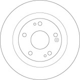 TRW DF6705 Disc frana