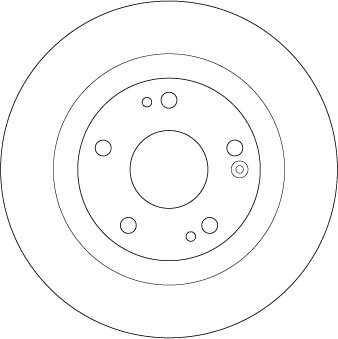 TRW DF6705 Disc frana foto