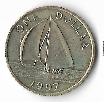 Moneda 1 dollar 1997 - Bermuda foto