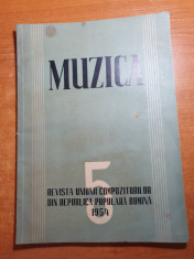 revista muzica mai 1954 foto