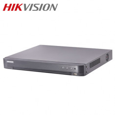 DVR 32 canale Hibrid Hikvision DS-7232HQHI-K2 H.265+, 2xSATA, HDMI 4K foto