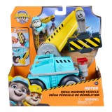PATRULA CATELUSILOR RUBBLE SI ECHIPA VEHICUL MEGA HAMMER SuperHeroes ToysZone