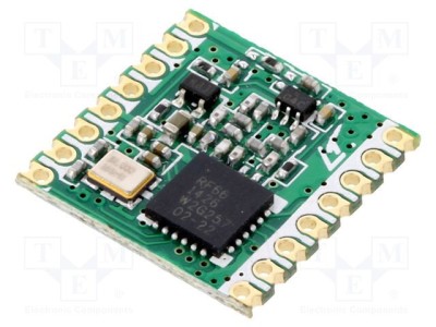 Modul RF emiţător FM 868MHz HOPE MICROELECTRONICS foto