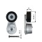 GATES T38584 FleetRunner&trade; Intinzator curea, curea distributie
