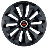 Cumpara ieftin Set 4 capace roti Fox negru R16 pentru gama auto Mitsubishi, Autohelix MSA