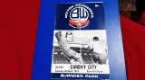 Program Bolton Wanderers - Cardiff City