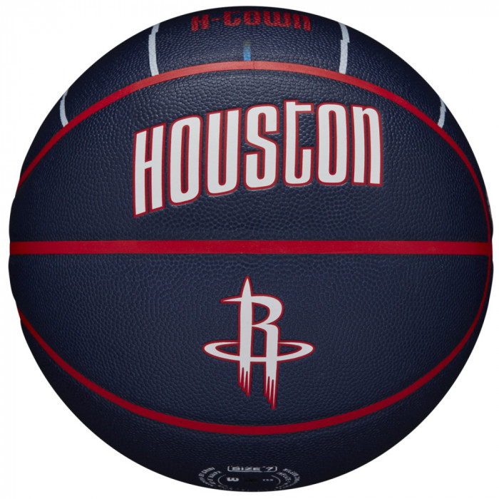 Mingi de baschet Wilson NBA Team City Collector Houston Rockets Ball WZ4016411ID albastru marin