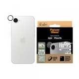 Folie de protectie Camera Spate PanzerGlass Hoops pentru Apple iPhone 16e, Sticla Securizata, Transparenta