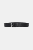 HUGO curea de piele femei, culoarea negru, 50522723