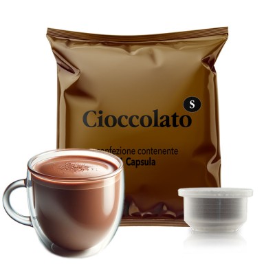 Ciocolata Calda, 50 capsule compatibile Capsuleria, La Capsuleria foto
