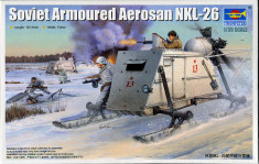 + Macheta 1/35 Trumpeter 02321 - Soviet Nkl-26 Armoured Aerosan + foto