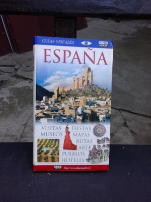 ESPANA, GUIAS VISUALES (TEXT IN LIMBA SPANIOLA) foto