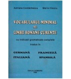 Adriana Costachescu, Maria Iliescu - Vocabularul minimal al limbii