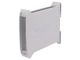 Carcasă pentru șină DIN, gri, 101x22,5x119 mm