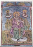 Bnk cp Manastirea Polovragi - Sfantul Nicolae . Fresca biserica Bolnitei - necirculata, Printata, Gorj