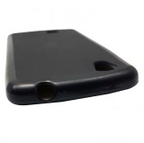 Husa silicon neagra (cu spate mat) pentru Allview V1 Viper E