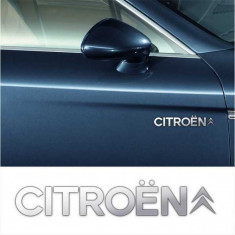 Stickere laterale CHROME - CITROEN (set 2 buc.) Modern Tuning foto