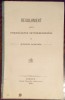 REGULAMENT PENTRU ORGANIZAREA INVATAMANTULUI IN SCOALELE POPORALE (SIBIU, 1909)