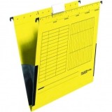 Dosar plic Falken, 230 g/mp, carton, galben