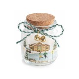 Lumanare parfumata Craciun aroma Mar si Scortisoara &Oslash; 6 cm x 7,5 H