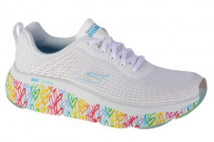 Pantofi pentru adida?i Skechers Max Cushioning Elite-Live To Love 128557-WMLT alb foto