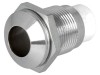 Montură LED 8mm Crom Metal Convex