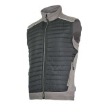 Vesta Matlasata / Negru-cenusiu - 3xl