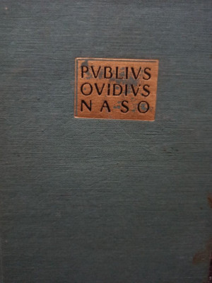 Publius Ovidius Naso - XLIII i.e.n. - MCMLVII e.n. (1957) foto